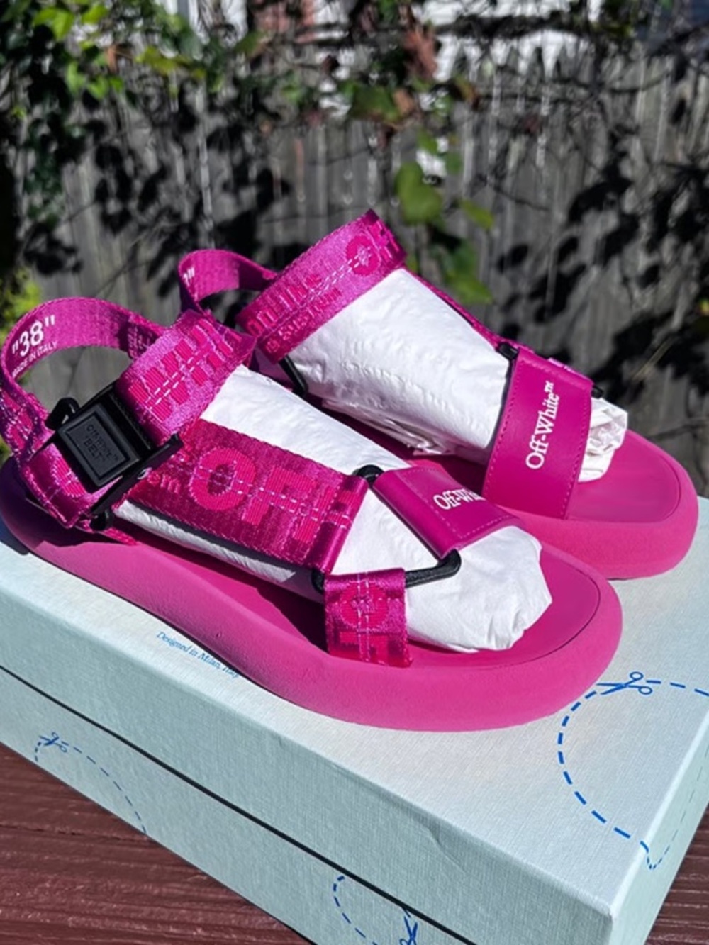 OFF-WHITE Trek Sandals